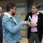 Snorri Sigurðsson hjá Reykjavíkurborg og Mark Day hjá RSPB / BirdLife International