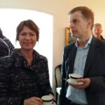 Hólmfríður Arnardóttir framkvæmdastjóri Fuglaverndar og Björn Barkarson frá Umhverfis- og Auðlindaráðuneytinu.