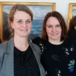 Sunna Áskelsdóttir héraðsfulltrúi Landgræðslunnar og Kristín Ágústsdóttir frá Náttúrustofu Austurlands.