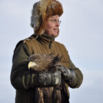 Ljsm. Tómas Freyr Kristjánsson. Ár 2012. Kristinn með Sigurörn í fanginu.