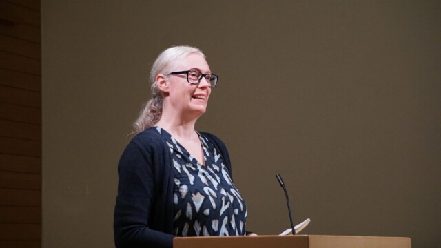 Rannveig Magnúsdóttir, fundarstjóri málþings um votlendi